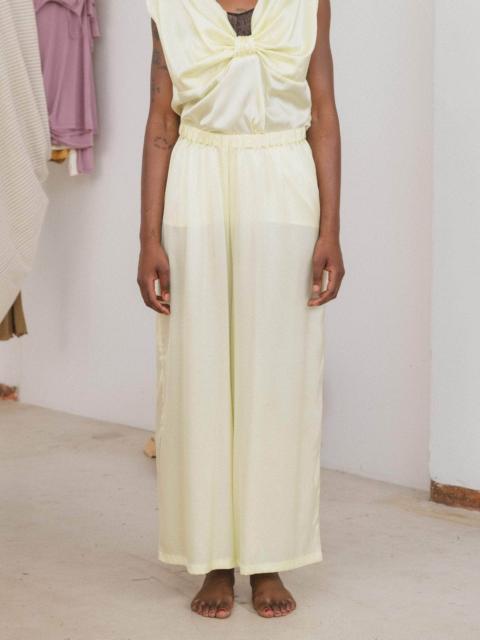 Sepia Pants - Silk Satin