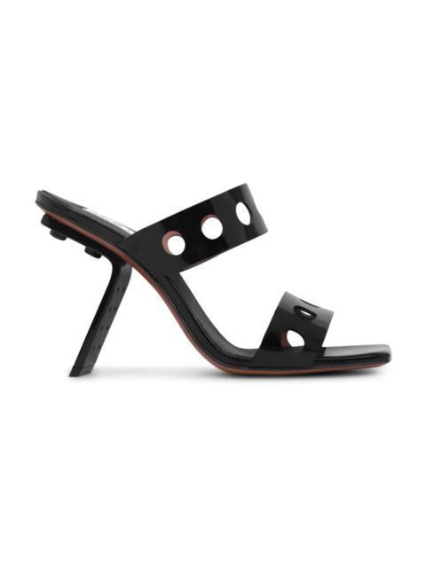 Alaïa PERFO MULE 100MM | BLACK
