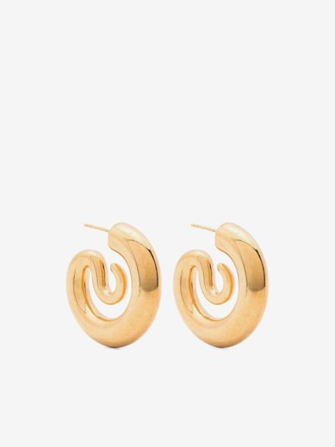 PANCONESI Serpent hoop earrings