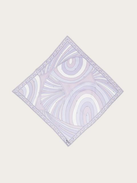 PUCCI IRIDE PRINT DOUBLE-FACED SILK SCARF