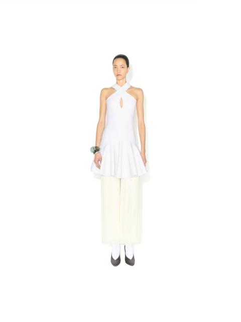 Alaïa CROSS-FRONT KNIT DRESS