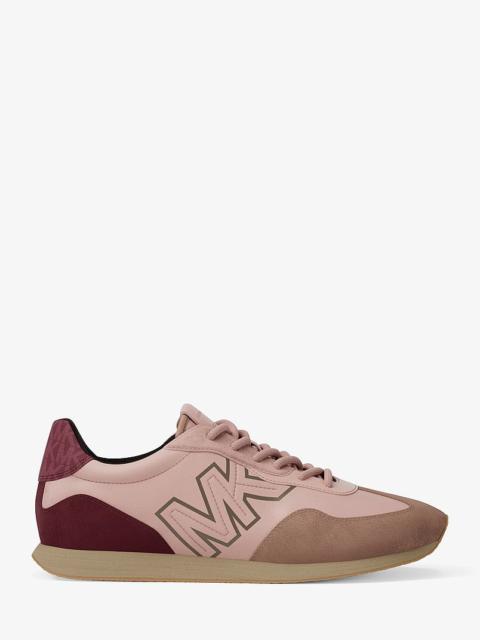MICHAEL KORS Essex Mixed-Media Trainer