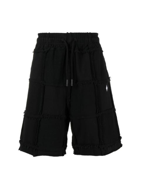 Cross Inside Out cotton track shorts