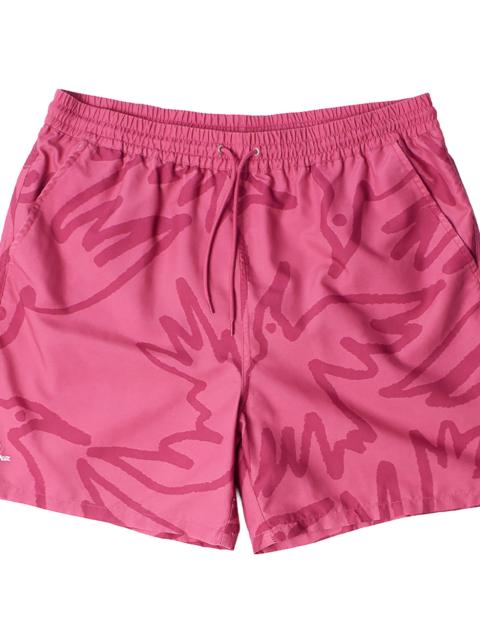 by Parra Birds Fly Free Nylon Water Shorts "Pink" 55335 PNK