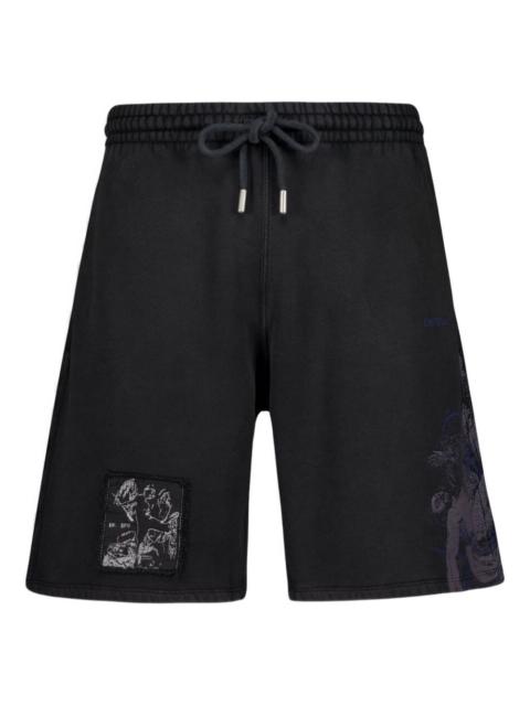 embroidery track shorts