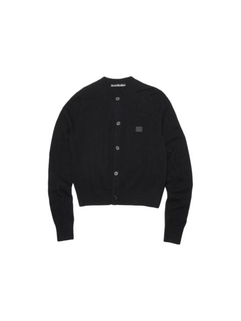 Acne Studios Acne Studios Wool Crewneck Cardigan Black