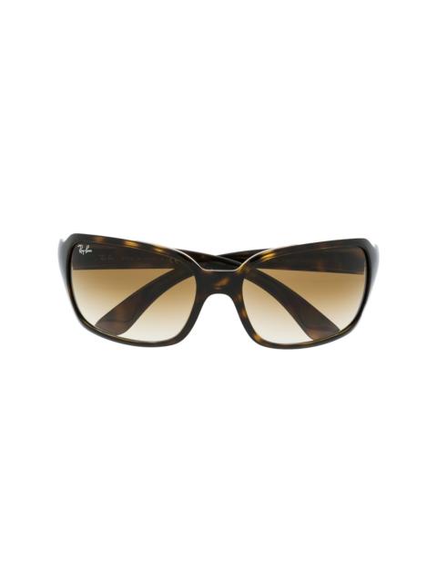 Ray-Ban tortoiseshell wide frame sunglasses