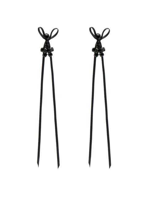 Simone Rocha Simone Rocha Mini Daisy Drop Bow Earrings
