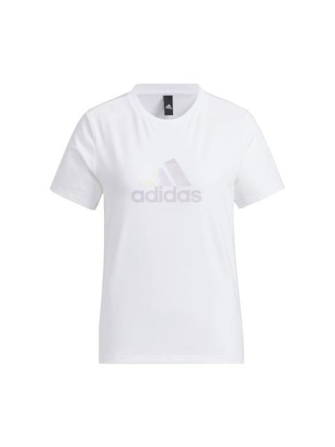 adidas (WMNS) adidas Must Haves Badge Of Logo T-Shirt 'White' IZ3147