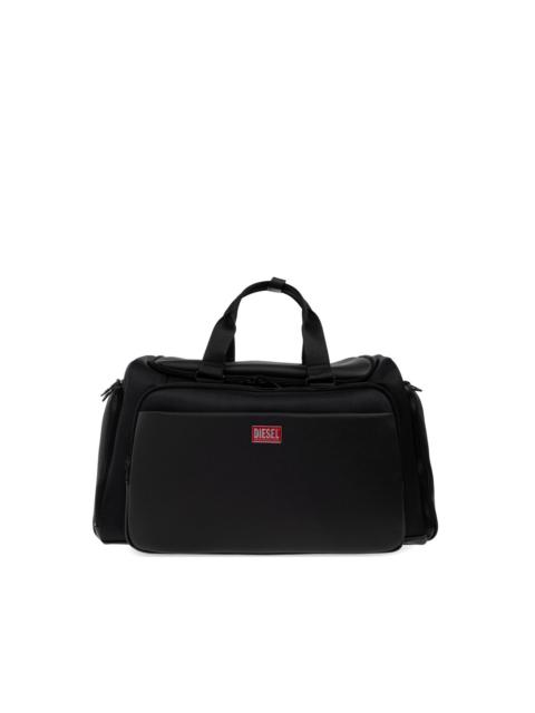 Diesel logo-patch pocket-detail duffle bag