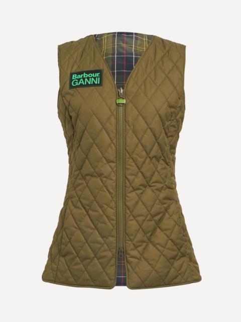 Barbour x GANNI Betty Reversible Liner