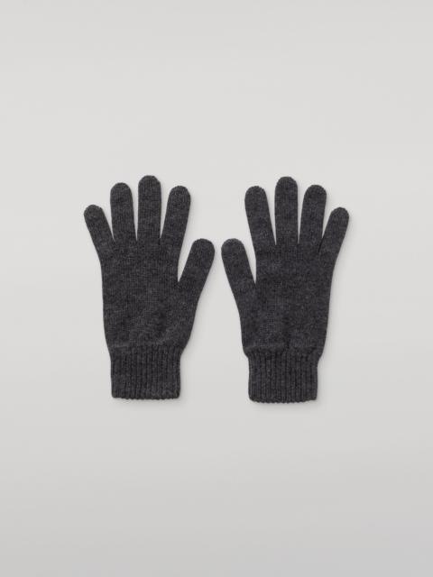 Johnstons of Elgin Patrick Charcoal Men's Cashmere Gloves