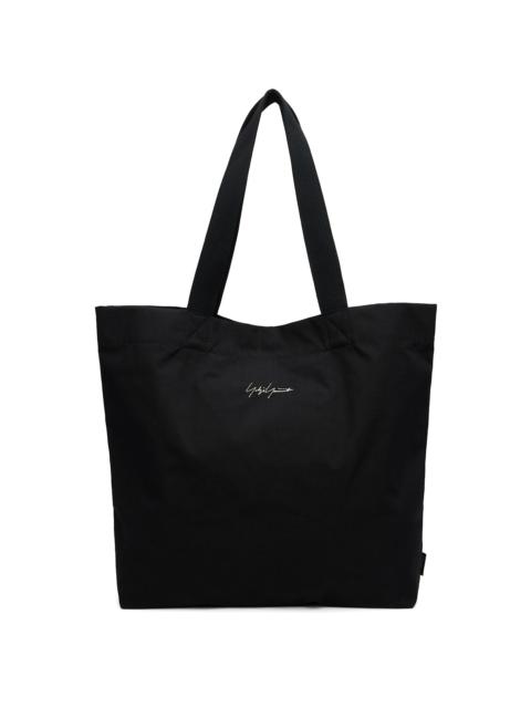 Yohji Yamamoto Black Y-3 KURO Canvas Tote