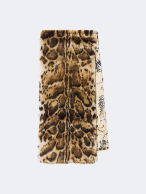 Etro Leopard-print scarf