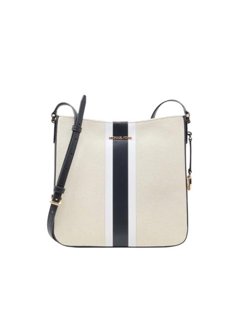MICHAEL KORS large Jet Set Travel striped shoulder bag