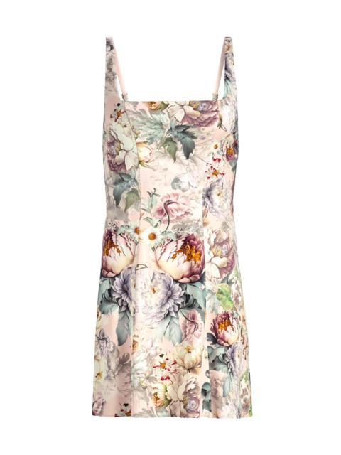 Alice + Olivia Women's Julia Floral Sleeveless Mini Dress - Sweet Peony