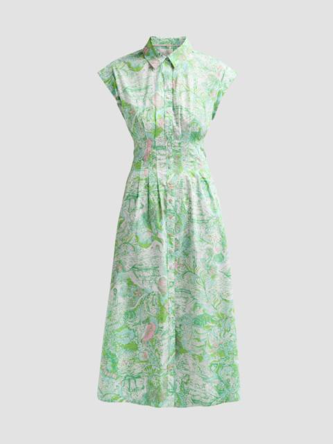 Lilly Pulitzer Women's Tonya Cotton Midi Shirtdress - Resort White