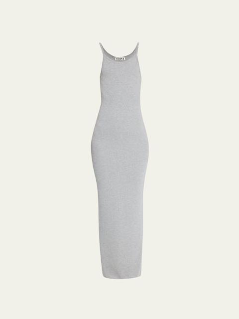 ÉTERNE Scoop-Neck Tank Maxi Dress