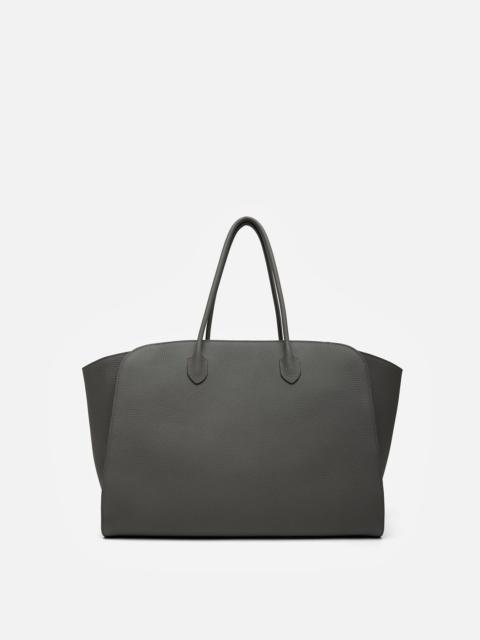 The Row Marlo grey leather tote bag