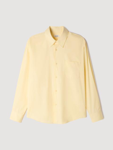 Sandro OVERSIZED COTTON SHIRT