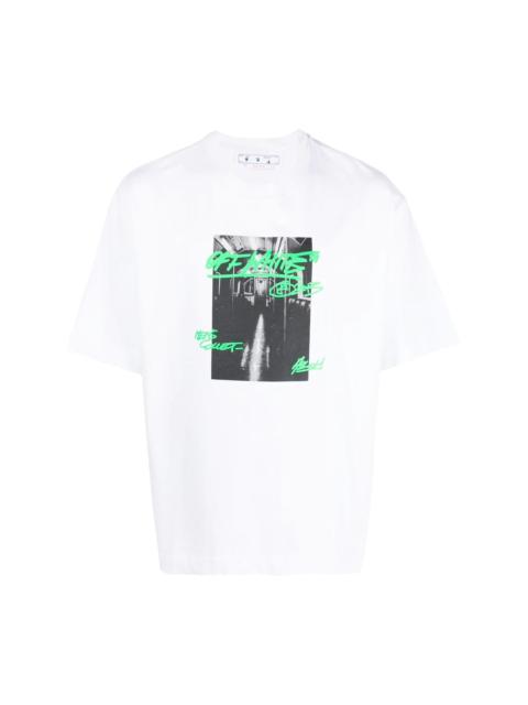 Metro Type Skate cotton T-shirt