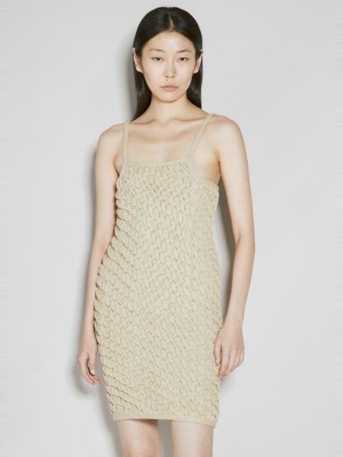 ISA BOULDER Sleeveless Cereal Knit Dress