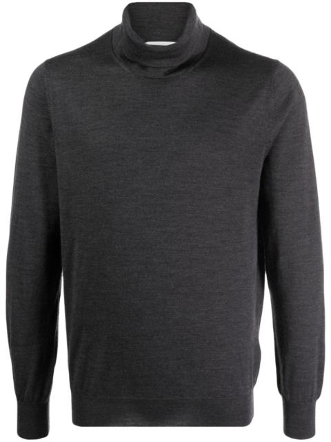 LARDINI long-sleeve roll-neck jumper