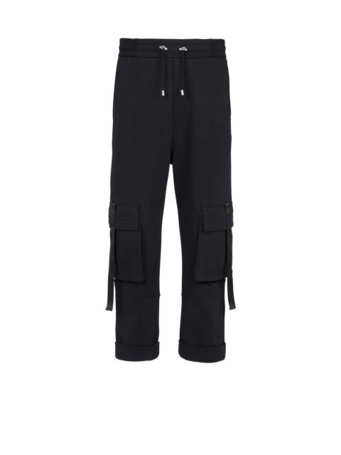 Balmain Cotton cargo trousers