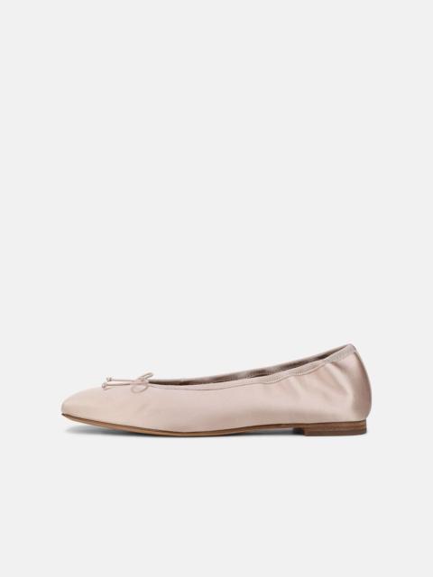 Vince Darla Satin Ballet Flat