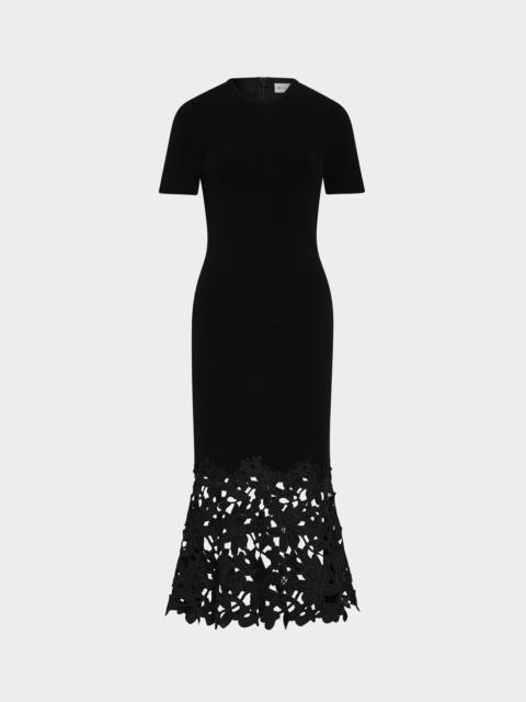 MILLY Halle Knit Midi Dress