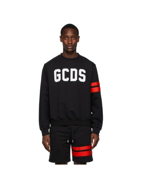GCDS Black Logo Sweatshirt