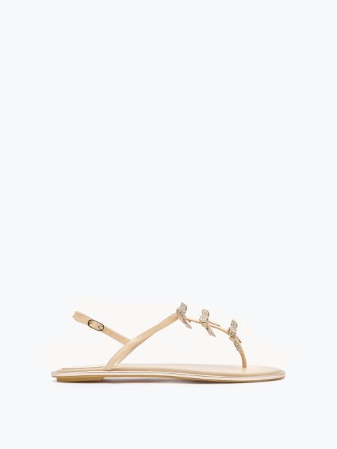 RENE CAOVILLA Caterina Nude Thong Sandal 10