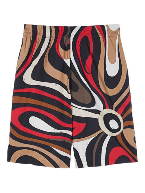 PUCCI marmo-print shorts