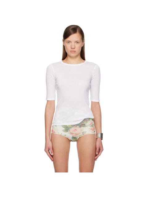 FLORE FLORE White Anna T-shirt