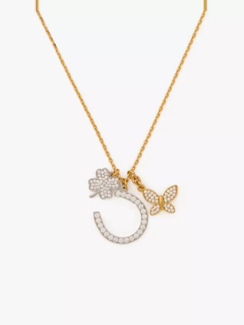 kate spade Lucky Charm Statement Pendant