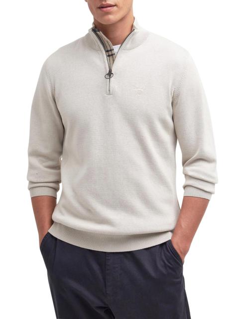 Cotton Half Zip Sweater