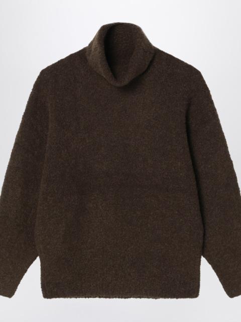 TOTEME Bouclé turtleneck pepper