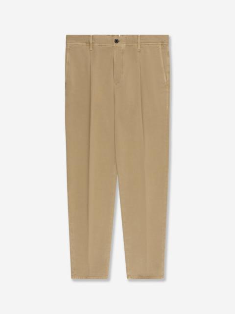 SLOWEAR Tapered fit cotton trousers