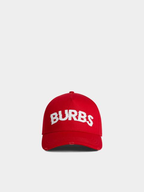 DSQUARED2 BURBS BASEBALL CAP