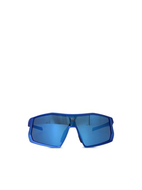 adidas geometric-frame sunglasses