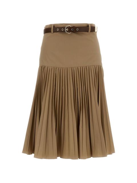 Max Mara pleated midi skirt