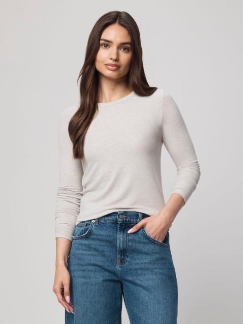 Splendid Isabella Eyelash Shimmer Long Sleeve Tee