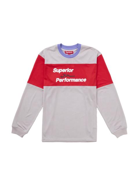 Supreme Arabic Mesh L/S Top Grey