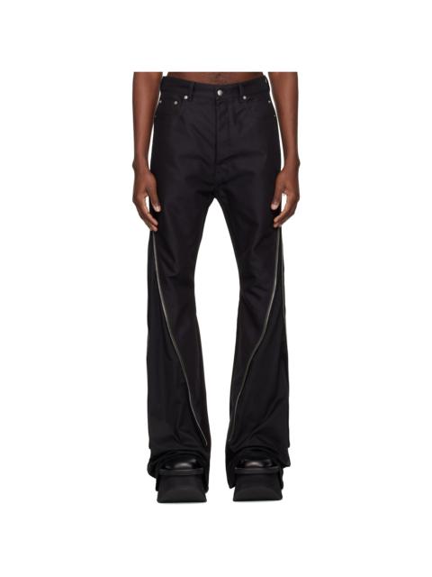 Rick Owens Black Temple Bolan Banana Jeans