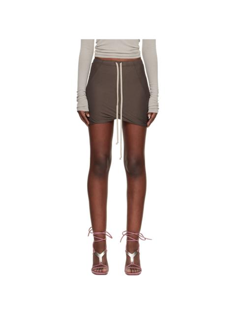 Rick Owens DRKSHDW Gray Temple Buds Shorts