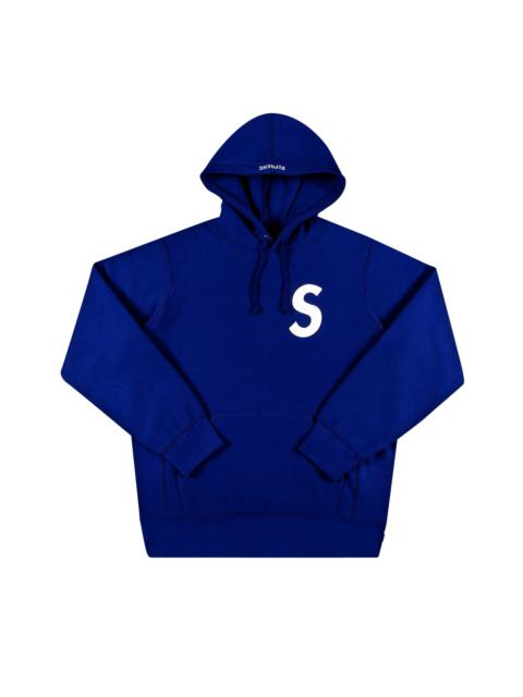 Supreme S Logo Hooded Sweatshirt 'Dark Royal'