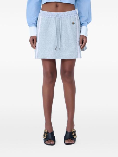 Vivienne Westwood side-stripes mini skirt