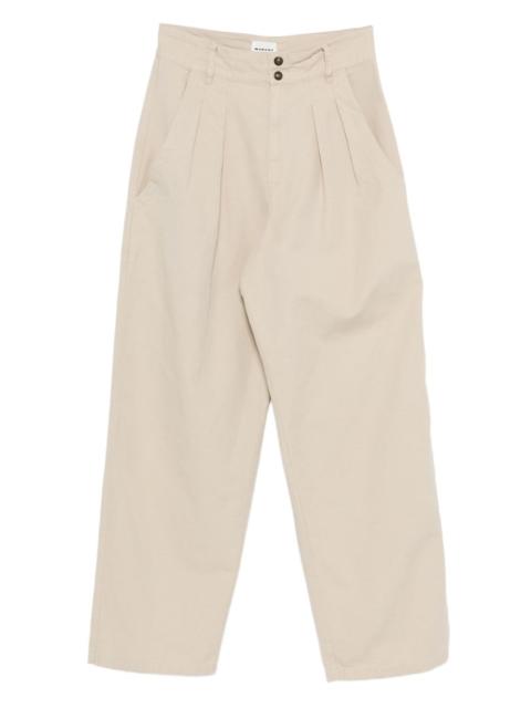 Isabel Marant Étoile Nadine pleated trousers