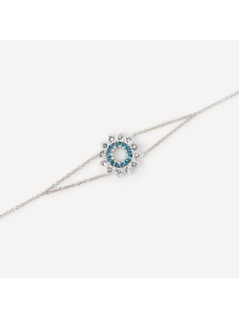 TOUS Bracelet in white gold with topaz TOUS ATELIER