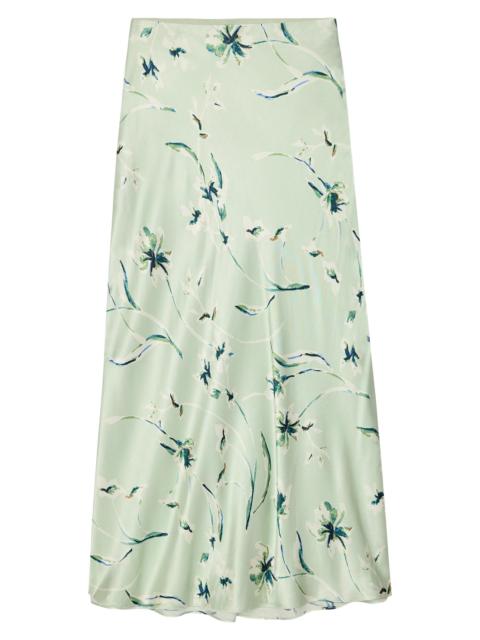 Rails Women's Anya Floral Midi-Skirt - Mint Linnea